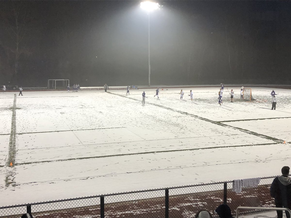 This is what club lax looks like during April in Framingham. <a href="/FSU_MLax/">FSU Mens Lacrosse</a> <a href="/FSURams/">FSU Athletics</a> <a href="/FraminghamU/">Framingham State</a>