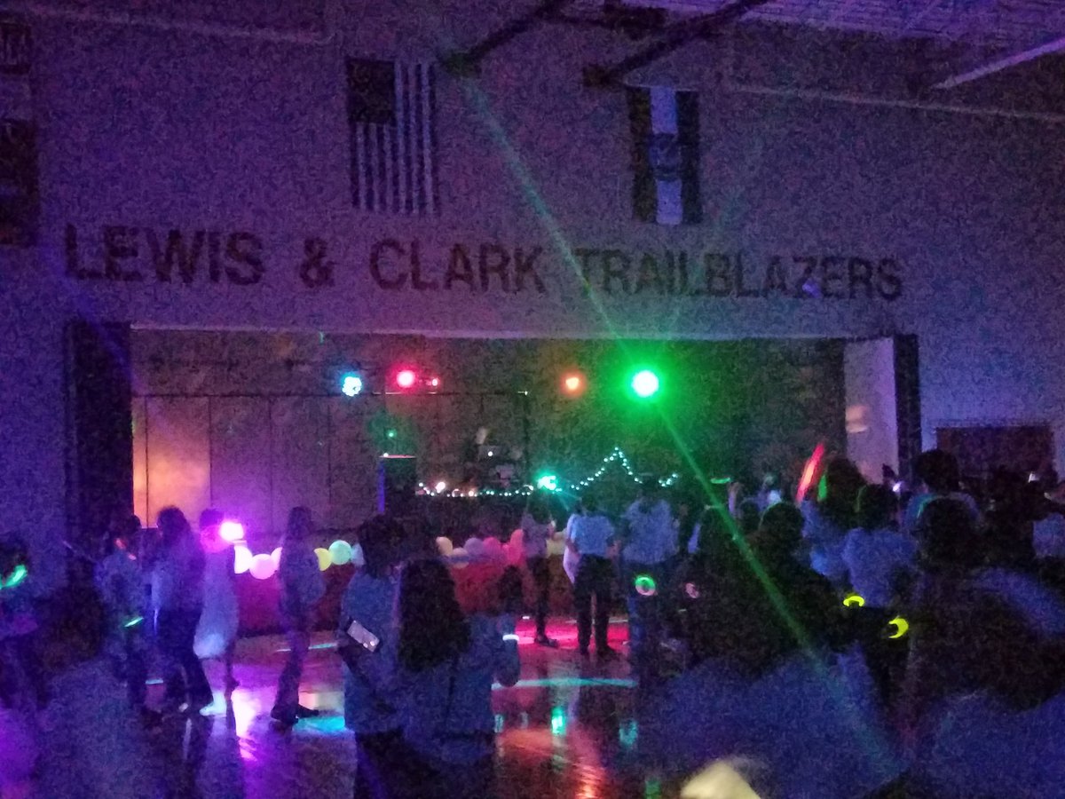 LCtrailblazers's tweet photo. Glow Dance at LC!  #blazerpride #jaypride https://t.co/87Oo3dgnkV