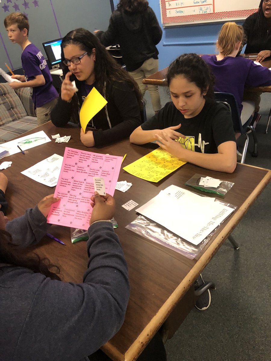 Lots going on today in #room714....some editing tic tac toe, revising task cards, and reading counts...keeping it fun during testing season. #makelearningfun #2ndaryela #lms #lufkinlearns #wearelufkin