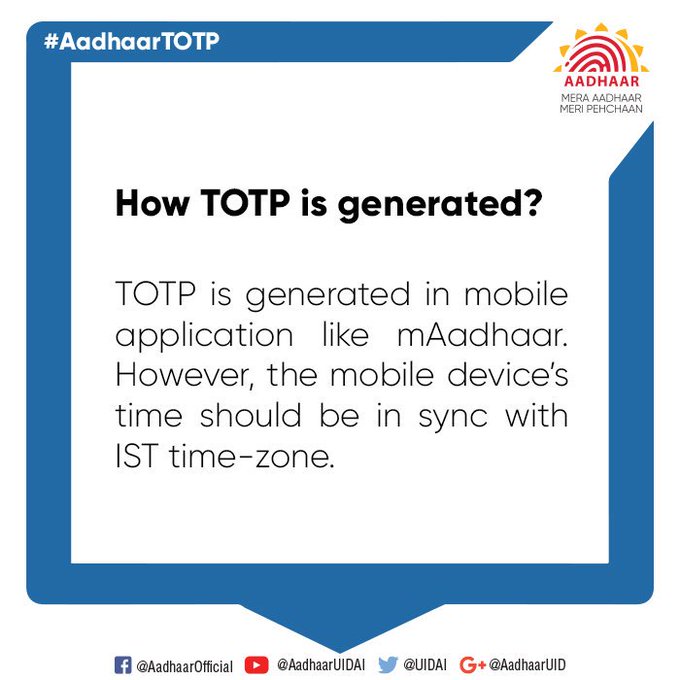 How TOTP is generated