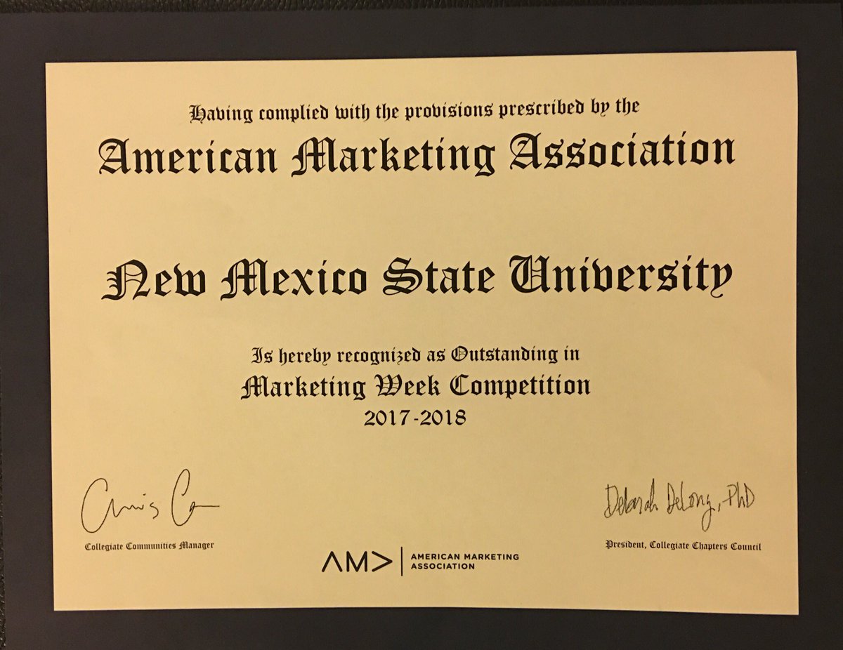 Proud moment for our AMA Chapter in New Orleans!