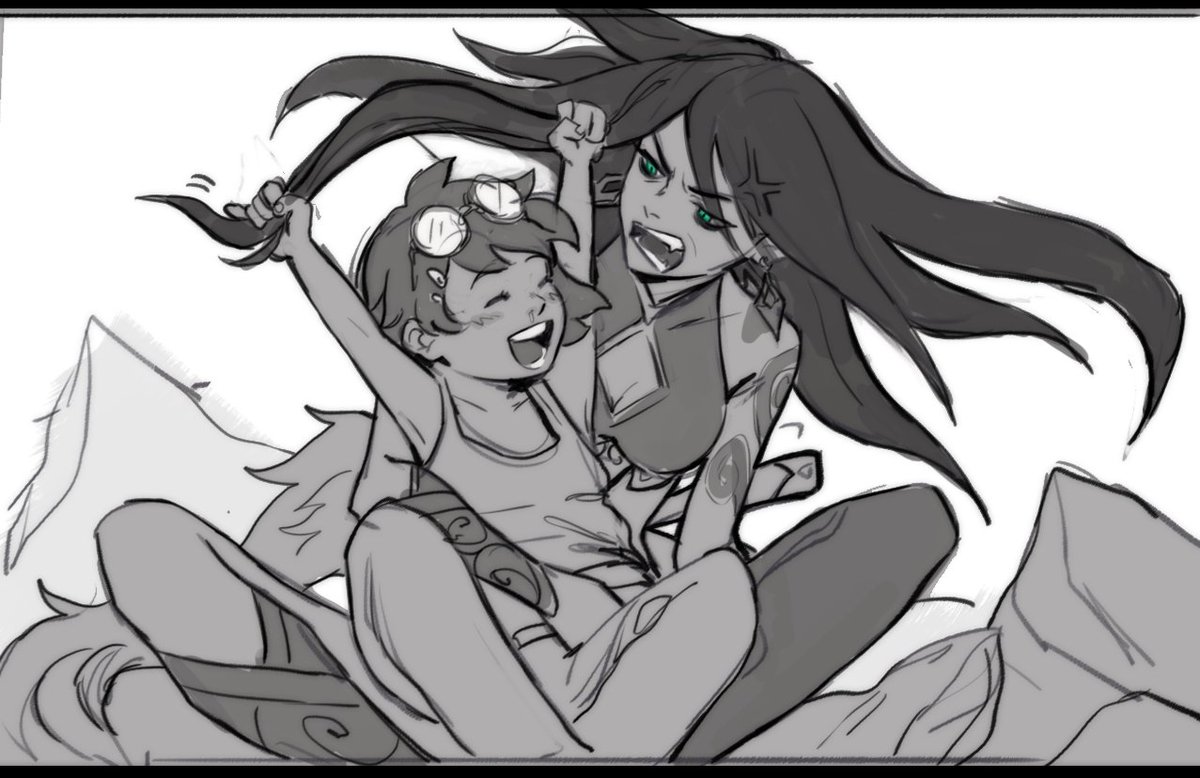 (some backstory on Demon Godmother) a demon gets stuck in a contract to take care of someone's daughter, and watches over her as she grows up