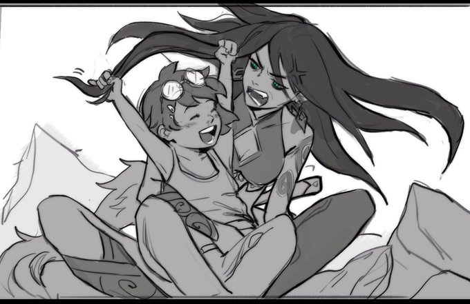 (some backstory on Demon Godmother) a demon gets stuck in a contract to take care of someone's daughter, and watches over her as she grows up 