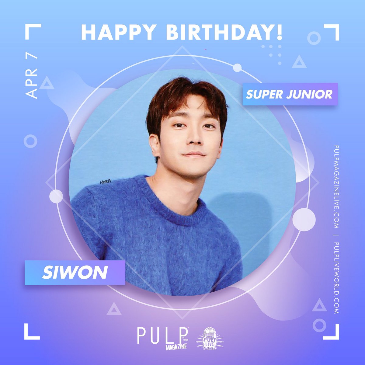 pulpliveworld's tweet photo. 대표님... 생일축하해요! 😂 Happy Birthday to the one and only Siwon of @SJofficial 🎂❤️ #HappySiwonDay #HappySiwonDay 
#오늘_진짜생일 #HBD https://t.co/fxAJLdwug9