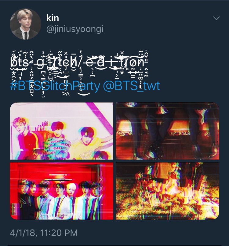 when we trended  #BTSGlitchParty and went insane with comeback theories THIS WAS ACTUALLY SCARY