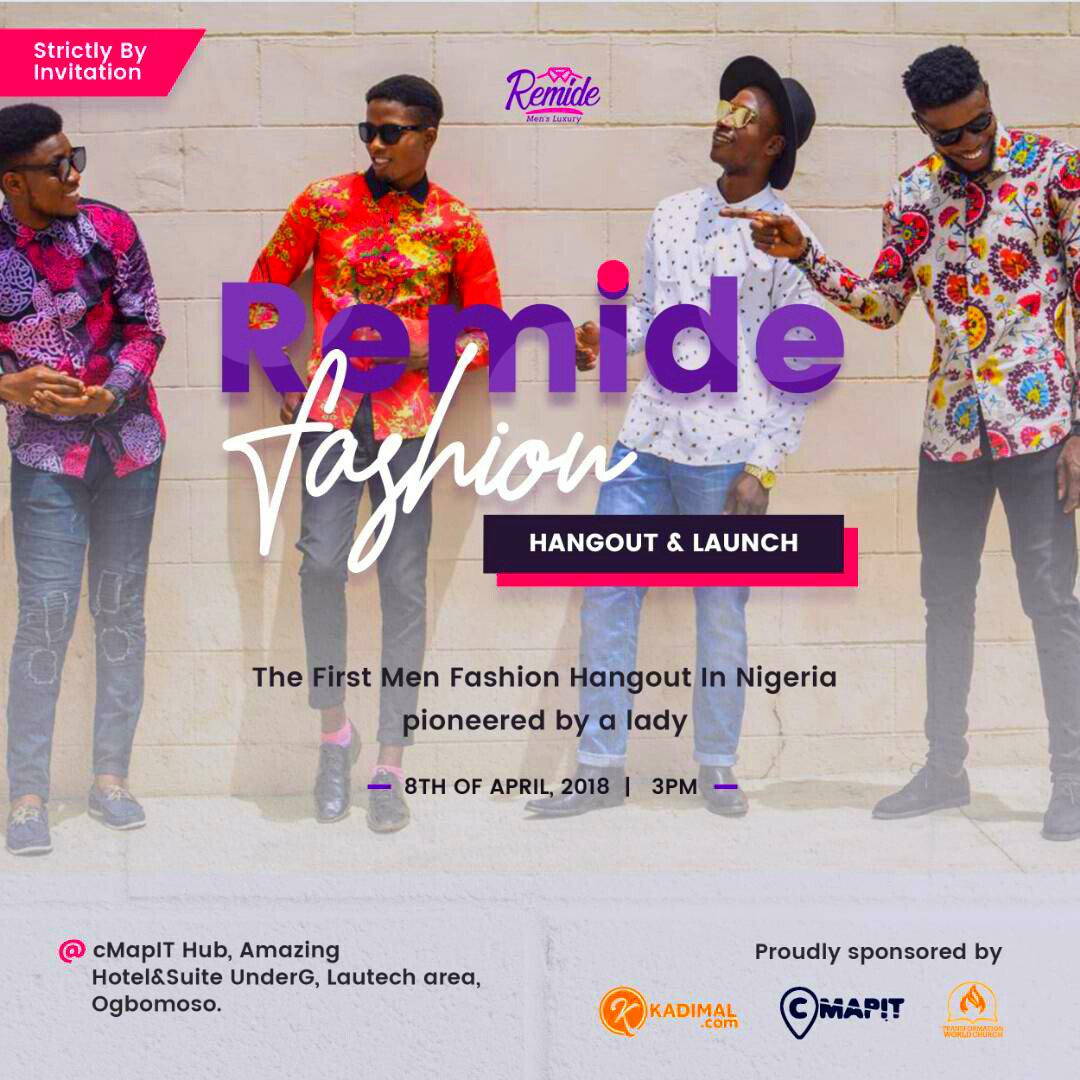 kadimal_com's tweet photo. First men hangout organise by a lady.........loading up this Sunday with the lunching of a fashon desktop and mobile software. #remide. @cMapIT_hub @xniyi @sisi_box https://t.co/B5tG6icpLc