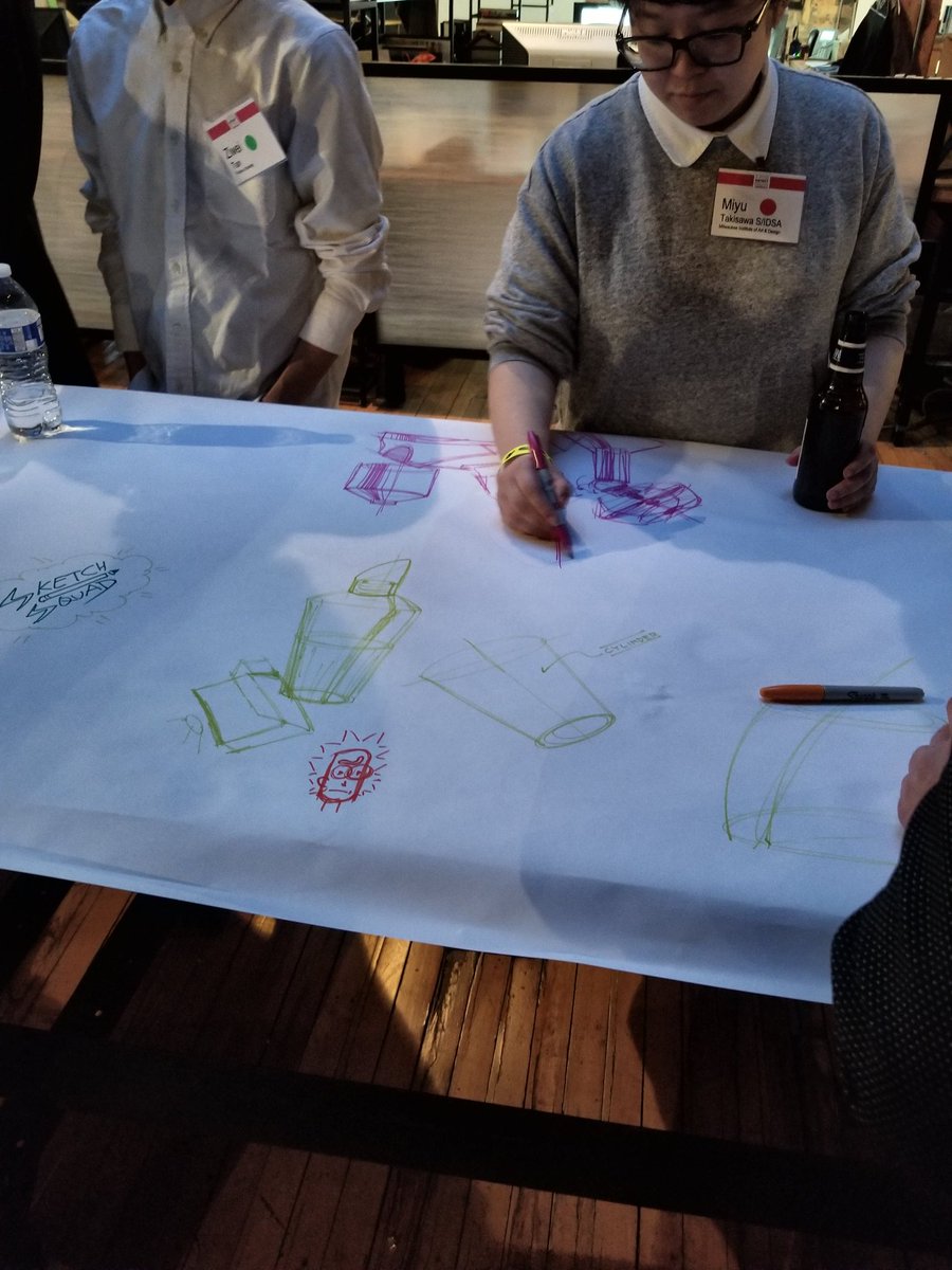 IDSA's tweet photo. There's a hole lot of mingling and sketching going on at @teamsdesign! #IDSAMWDDC https://t.co/s0lGGO0tRt