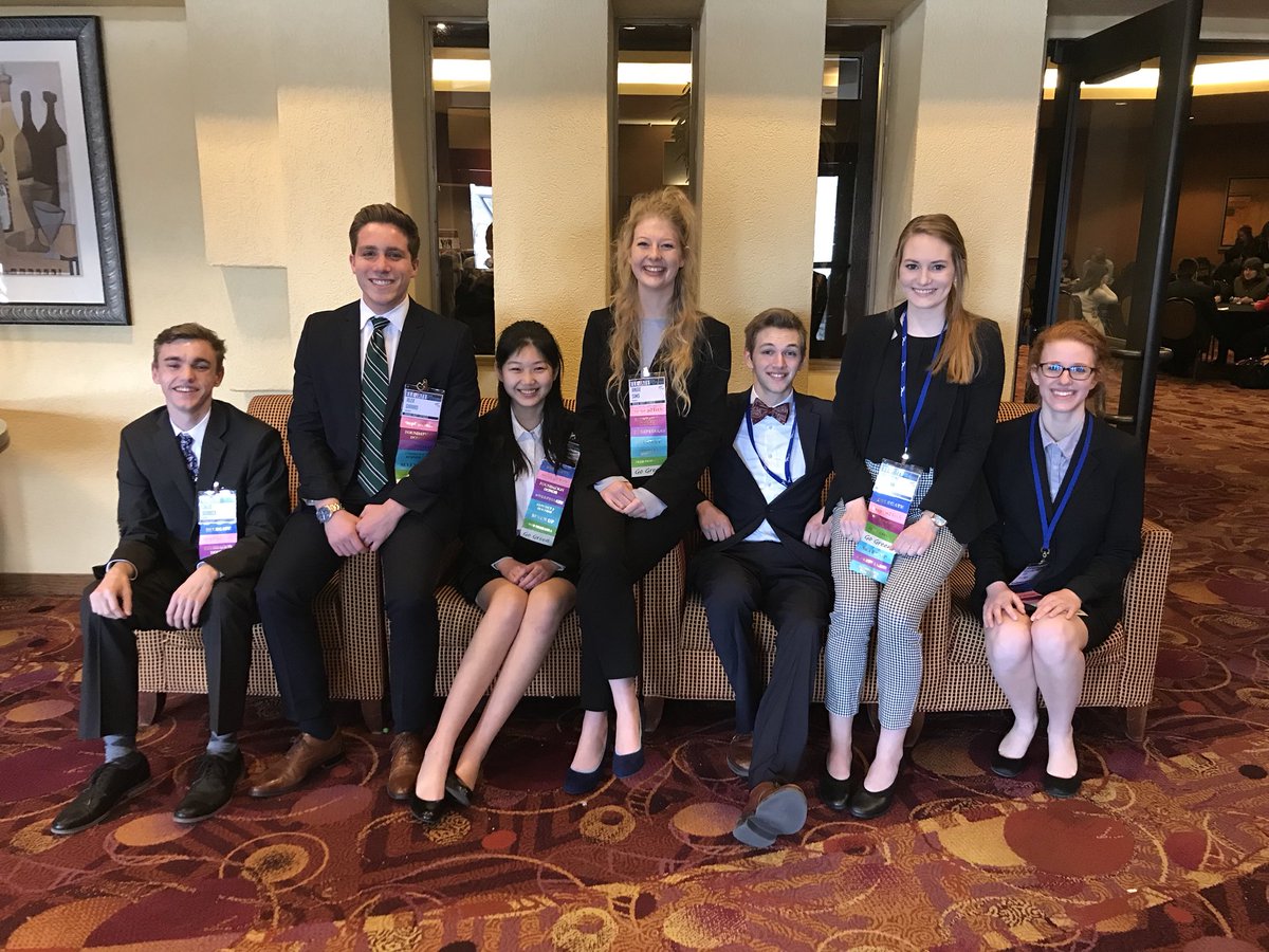 SCHSFBLA's tweet photo. Skutt Catholic FBLA received the Sweepstakes Award at SLC this year for the first time in school history! Hope it’s the first of many. Thank you exec board for all your hard work to make this happen! #nefblaslc #sweepstakes https://t.co/QeQJppg5Gv