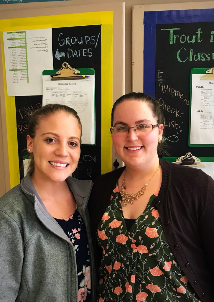 Got to visit this rockstar student teacher today at Selinsgrove High School! <a href="/macy_fisher/">Macy Fisher</a> has a wonderful way of connecting with her students. 👩‍🏫😊 #PSUAgEd18