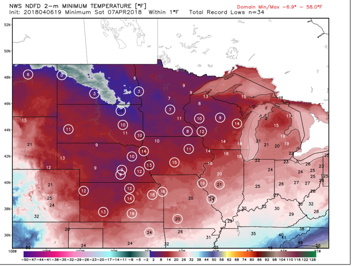 nkitchenswx's tweet image. Who's excited for a record cold April night across the Ag Belt?  Lol I feel your frustrations....what a spring we are having so far!  #AGwx #recordcold