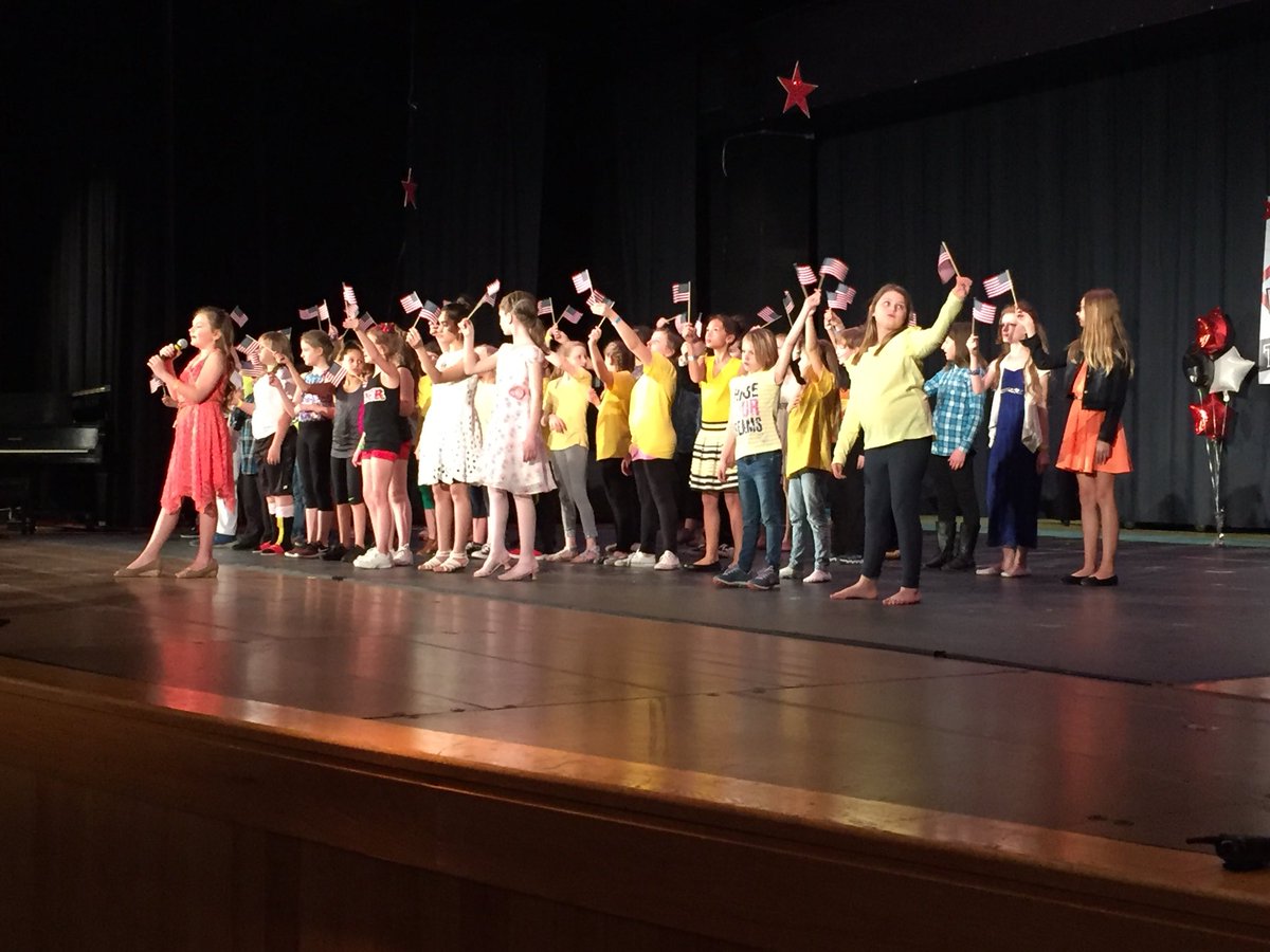 North Salem Elementary Talent Show Tribute to All Armed Services and Veterans! 🇺🇸 #Veterans #military