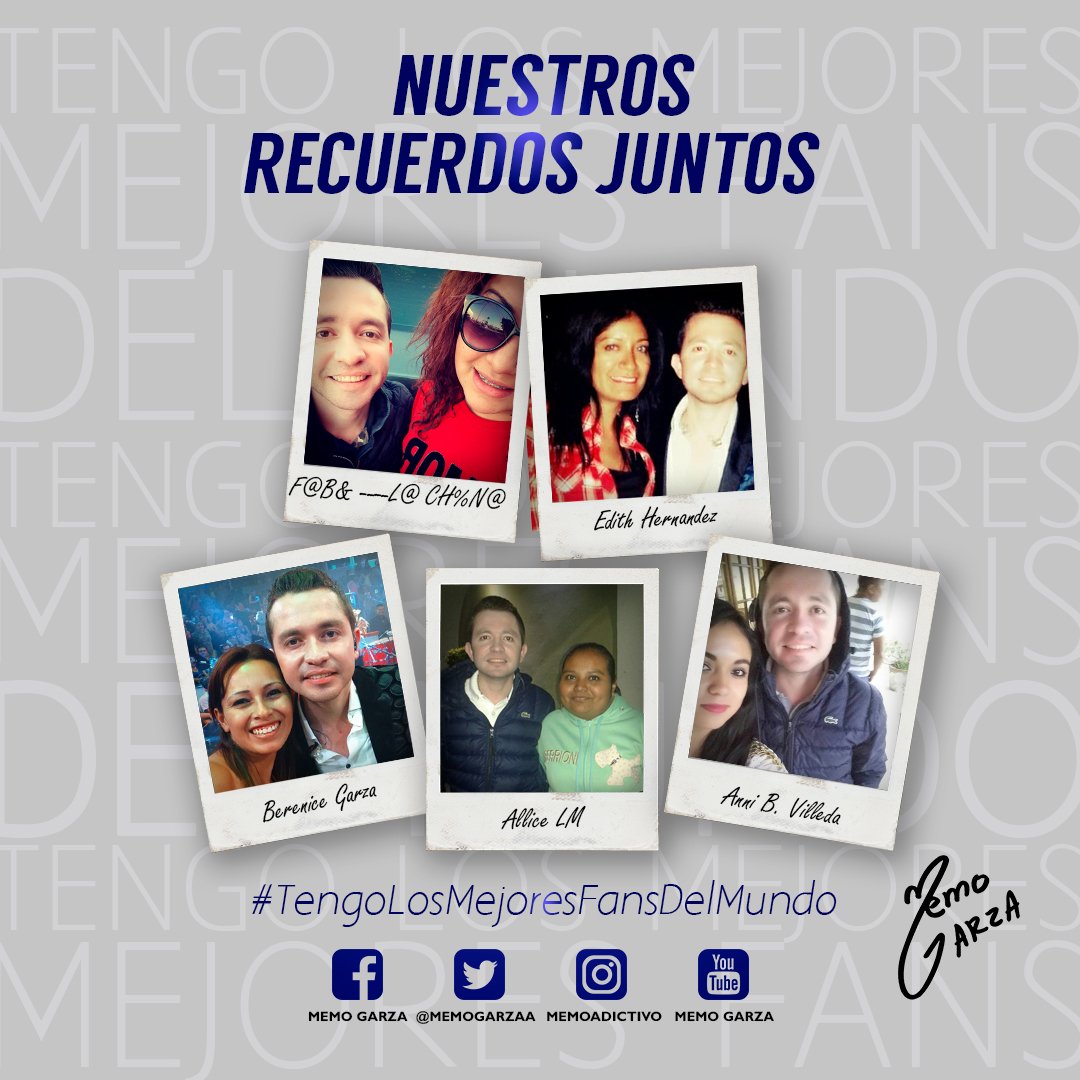 memogarzaa's tweet photo. #TengoLosMejoresFansDelMundo ❤🙏🏼 https://t.co/CqhCNXlP9w