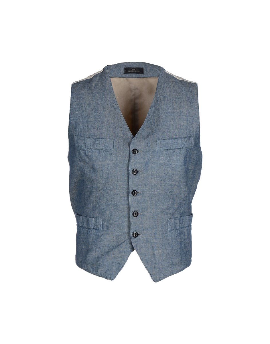 BLUE SAN FRANCISCO Vests  57.com.au/t/cpnk #Fashion
