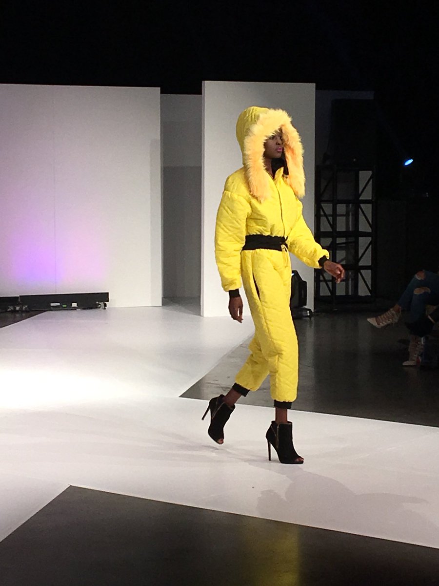 NashFashWeek's tweet photo. @ArielIncDesigns kicking night three off! 💛✨#whynfw https://t.co/aWk4Trhek5