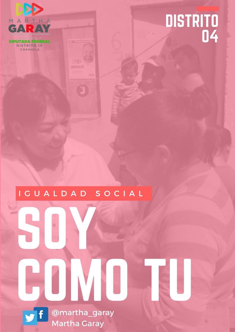 martha_garay's tweet photo. Como gestora social conozco #Saltillo, como diputada local regresé a mi distrito, conozco a las personas que más necesitan y seguiré con ellas porque #SoyComoTú #AvanzarContigo #DeCiudadanxACiudadanx #MarthaGaray #DiatritoIV @PRICoahuila @NuevalianzaCoah https://t.co/15jwMQyXo8