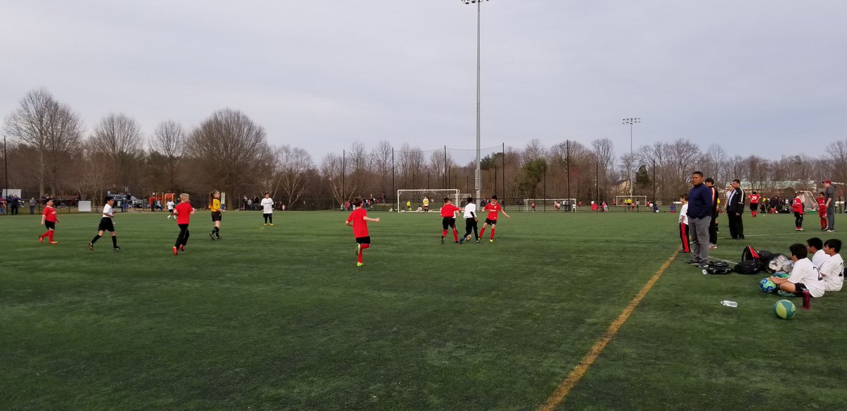 CouragePW's tweet photo. 👍Perfect weather to open our @CouragePW Recreational Season! Friday Night ⚽️ under the lights 💡at Howison are always a joy to watch! #SpringKickOff #FearThePride #CourageRec https://t.co/t8GOPfLKGv