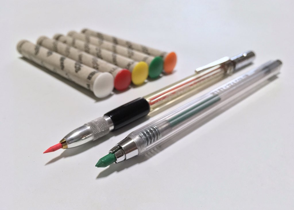 購入品紹介 Recent purchases… • Eberhard Faber Colorbrite 3110 lead