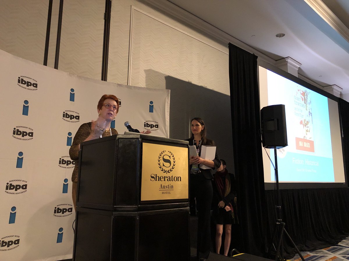 Gold 2018 <a href="/ibpa/">IBPA</a> Benjamin Franklin Award,
Fiction: Historical: Fanny Newcomb and the Irish Channel Ripper, Sand Hill Review Press
