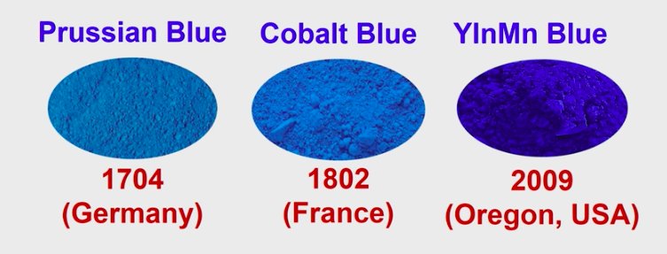 TEDx's tweet image. Blue is the most difficult color to make. The story behind a brand new blue: t.ted.com/Sca18Bo @TedxSalem_us @OSU_Chemistry