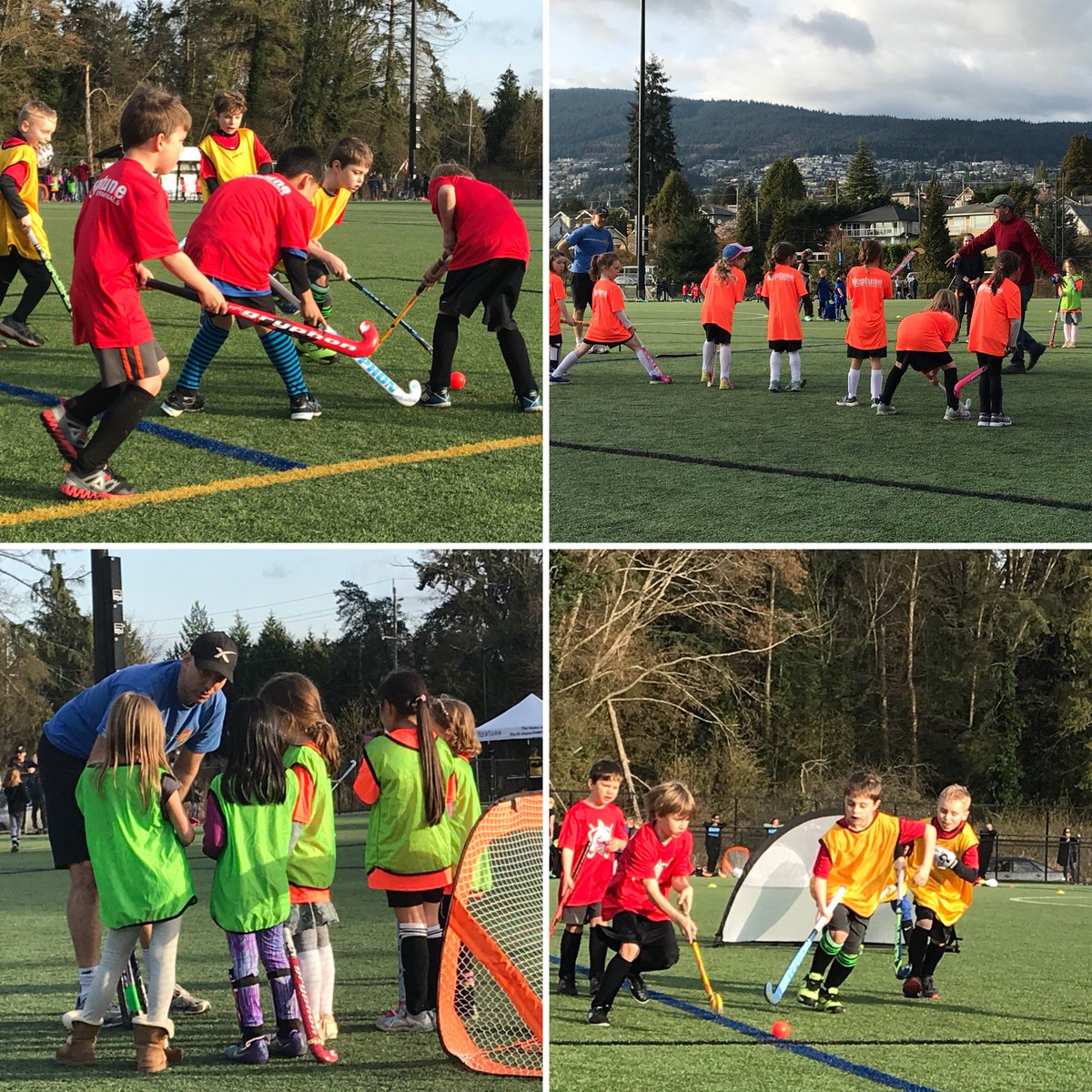 WVFHC's tweet photo. What a perfect evening to kick off our U7 & U8 program! New teams, new t-shirts, coffee, hot chocolate & lots of smiling faces #activeforlife #sunfinally #northvancouver #westvancouver #fieldhockey https://t.co/eiPCK1fwFU