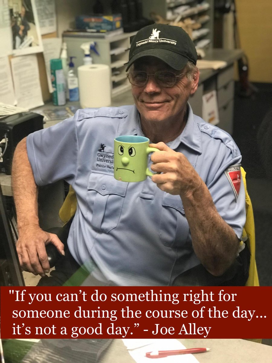 GMercyU's tweet photo. With heavy hearts we share the news that Joe Alley, one of our longtime Public Safety officers, died suddenly this morning. As we await funeral arrangements, please hold Joe's family and the GMercyU Community in your prayers. https://t.co/PoBU0z32sV