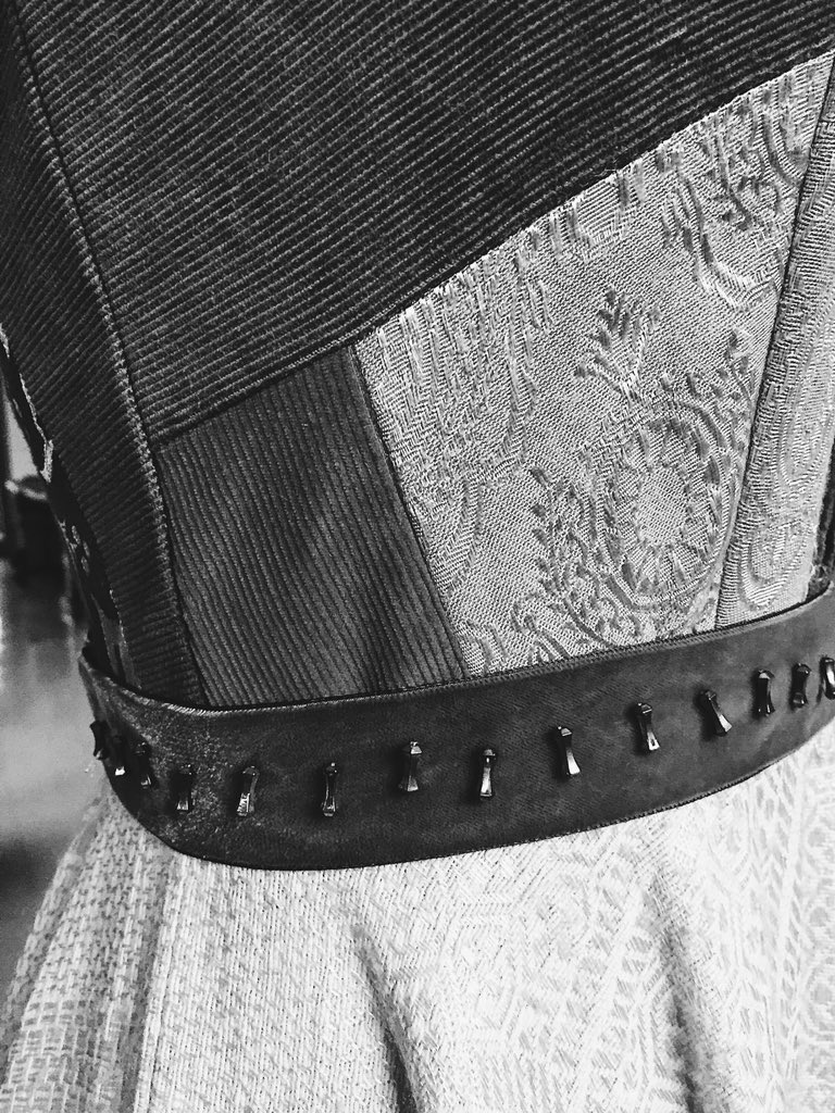 Previous work by Mackenzie Clark, featuring upcycled materials. #recycle #repurpose #fashion #fashiondesigner #MackenzieClark