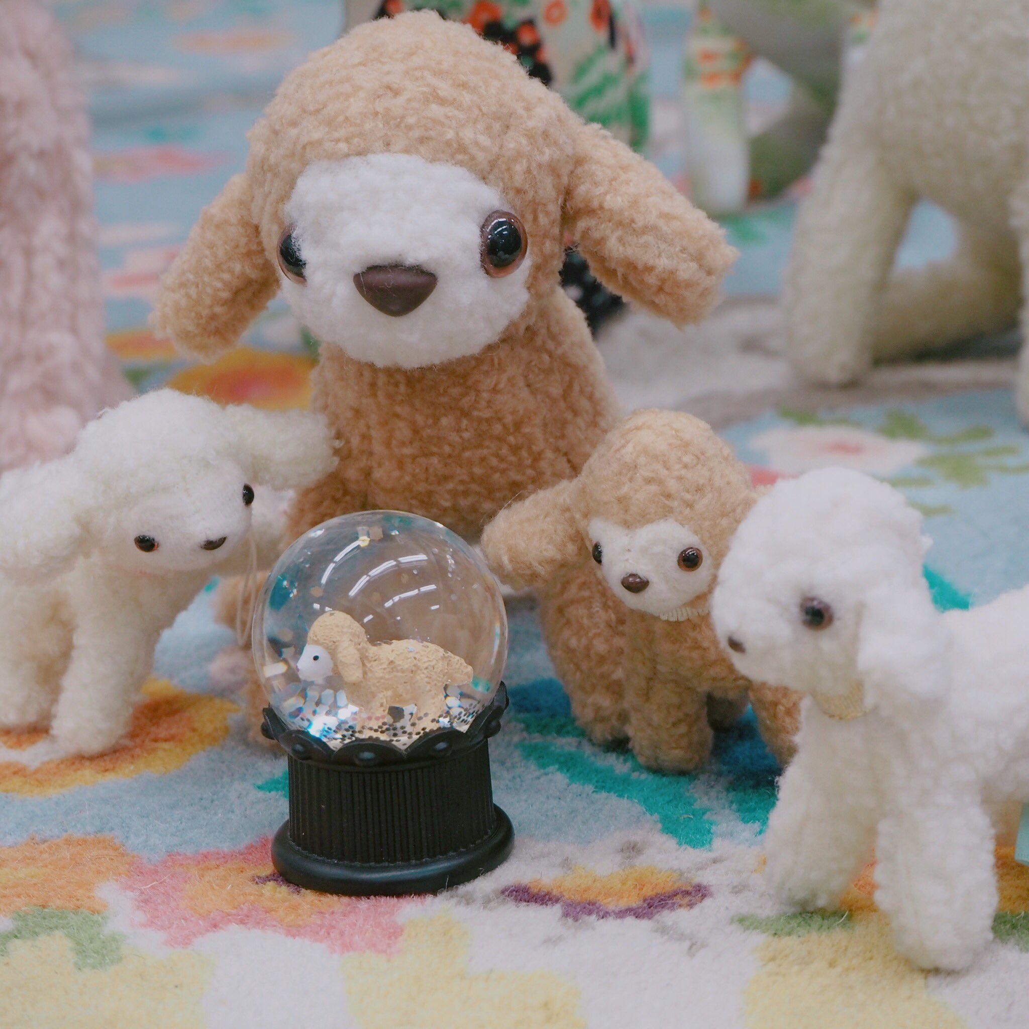【美品】フランシュリッペ シルエットわんこプルオーバー FL5 美品】フランシュリッペ シルエットわんこプルオーバー FL5 美品