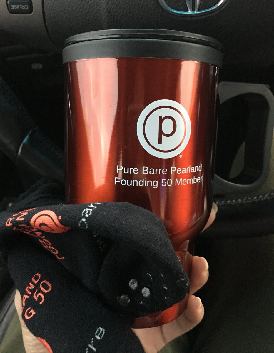 MelissaMadding's tweet photo. It’s all about the sticky socks. Super stoked I finished no. 50 today. Celebrated afterwards by dying in sonic hot60 yoga. But. In a good, happy way. Woop!! 🍑🔥 #purebarre #pearland #foundingfifty #sonic #hot #yogaeverydamnday #fitspo #summeriscoming https://t.co/YzpfhXTNEy