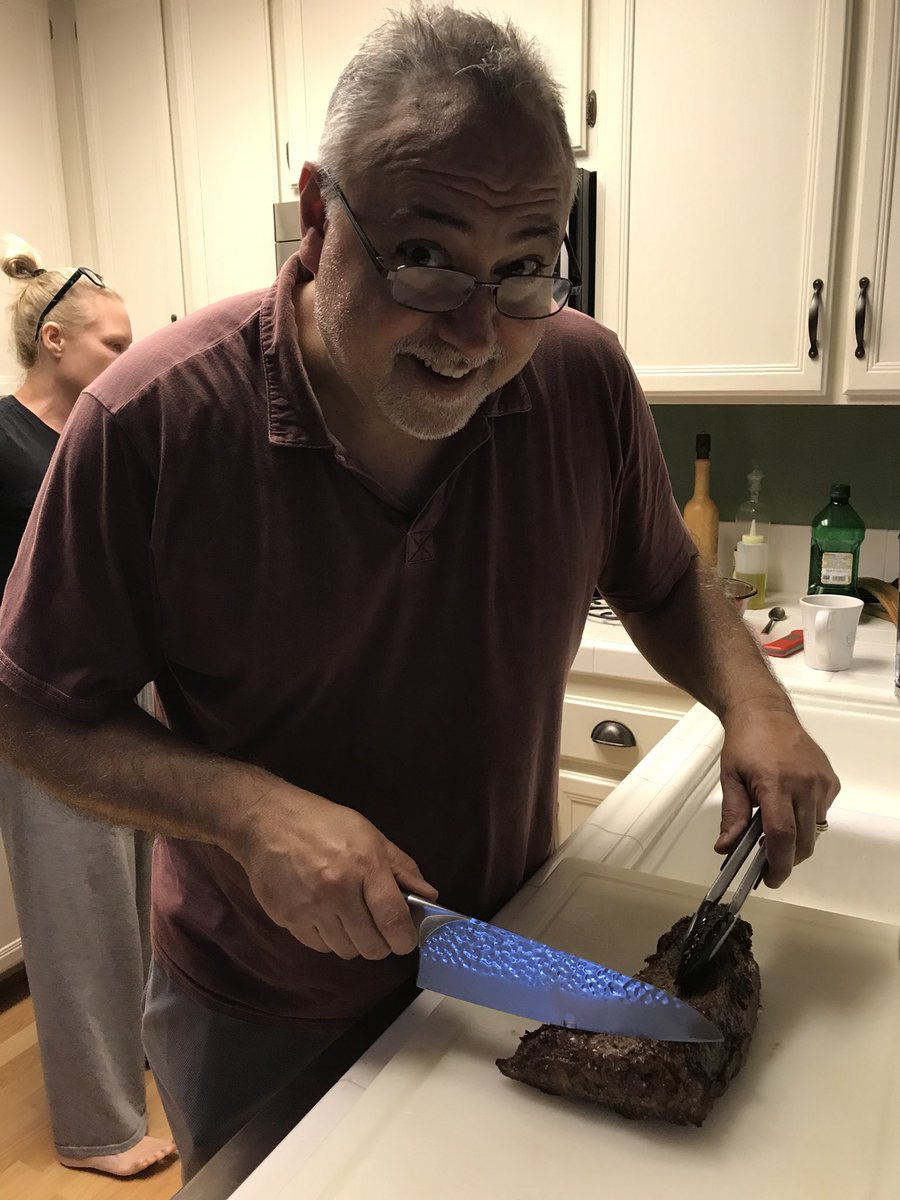 mattallardACS's tweet photo. Prepping for NAB, Naso style #mmmmsteak https://t.co/KqEp6VYNUM