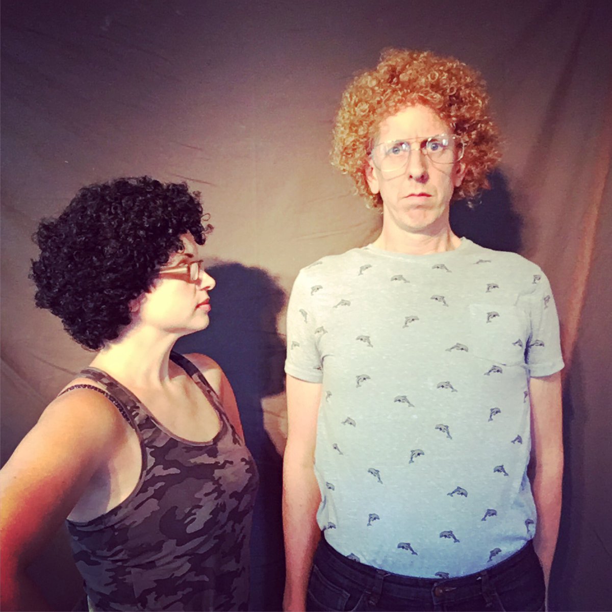 Celebrating Ryan’s 40th birthday with a #wigparty !