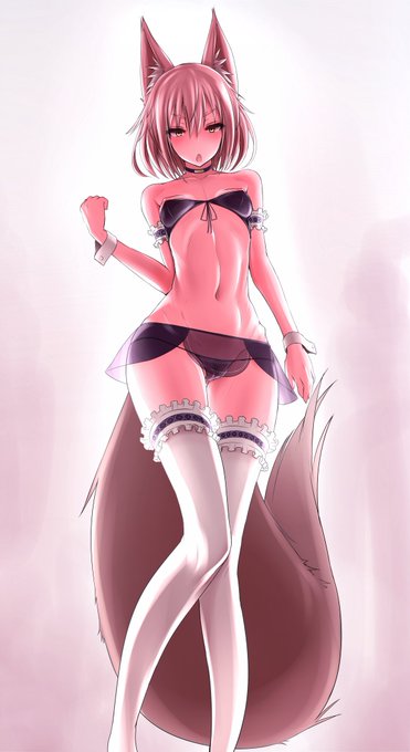 お狐さまにエッチなウェイトレス衣装着せてキレれられながらも渋々着てもらい お客にセクハラされて我慢してる姿を影から楽しみ隊!
総勢一名推参 