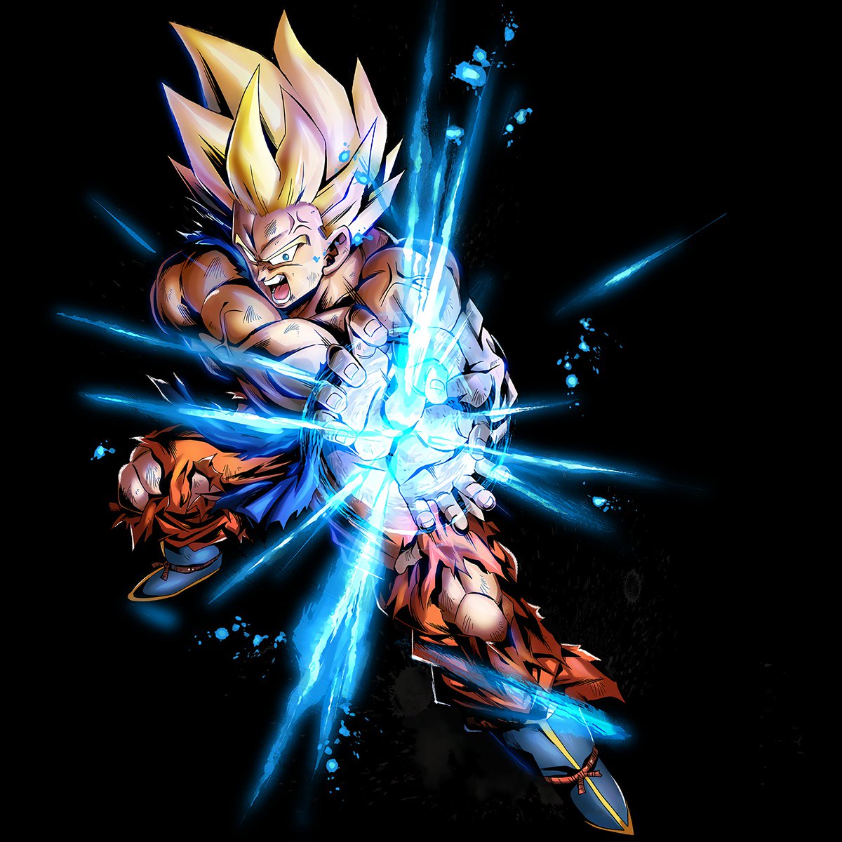 OneHoox on X: Dragon Ball Z-Goku Super Sayajin HD:  FB: #DragonBall #DragonBallZ #dragonballlegends #Goku   / X