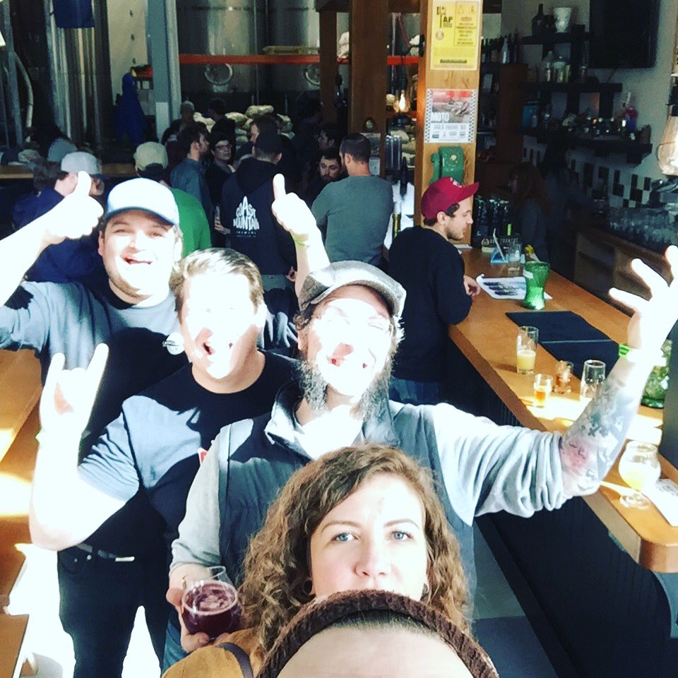 DoansCBC's tweet photo. The Sun is out and we are brewing the @vcbw #collabbrew at @backcountrybrewing :):) #BCBeer #VCBW #beerfun #evanselfie #BCCraft #smiles #Community #hopsconnect #westcoastcanning https://t.co/cvjVFpeZ7V