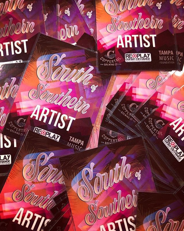 Prepping for our amazing artists tomorrow at 1st Annual South of Southern! See you at Curtis Hixon Park for a spotlight on Tampa Bay’s finest talent #southofsouthern #musicfest #tampa ift.tt/2GDWQ38