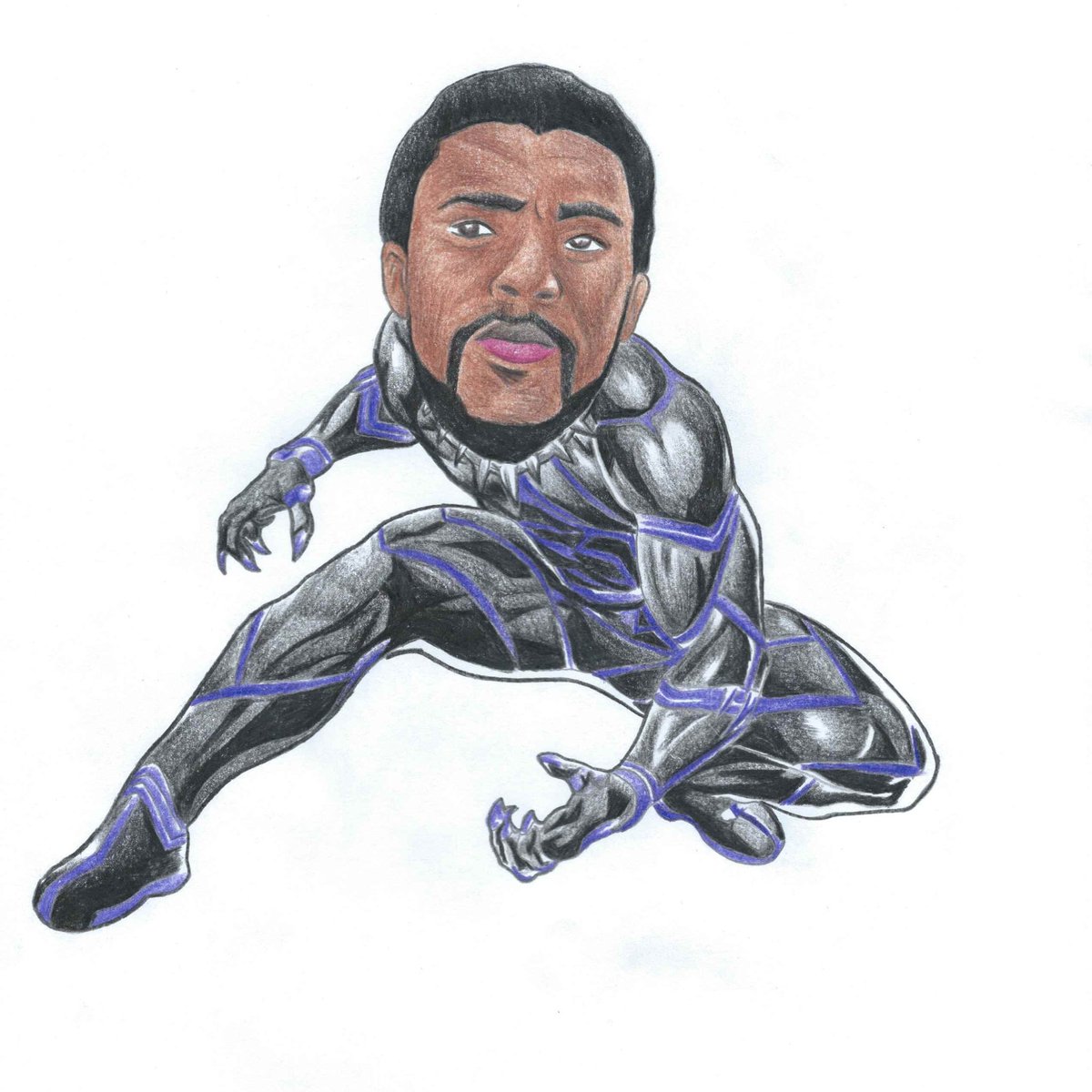Kingsince1985's tweet photo. T' Challa https://t.co/6qOBCbNYB1
