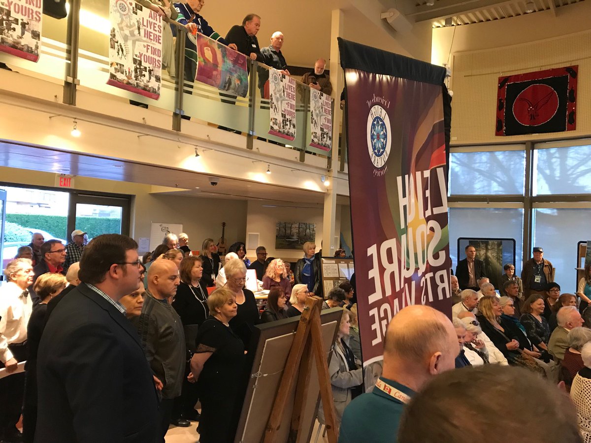 Full House for the Arts &amp; Culture Open House at Leigh Square presented by the Friends of Leigh Square. #community