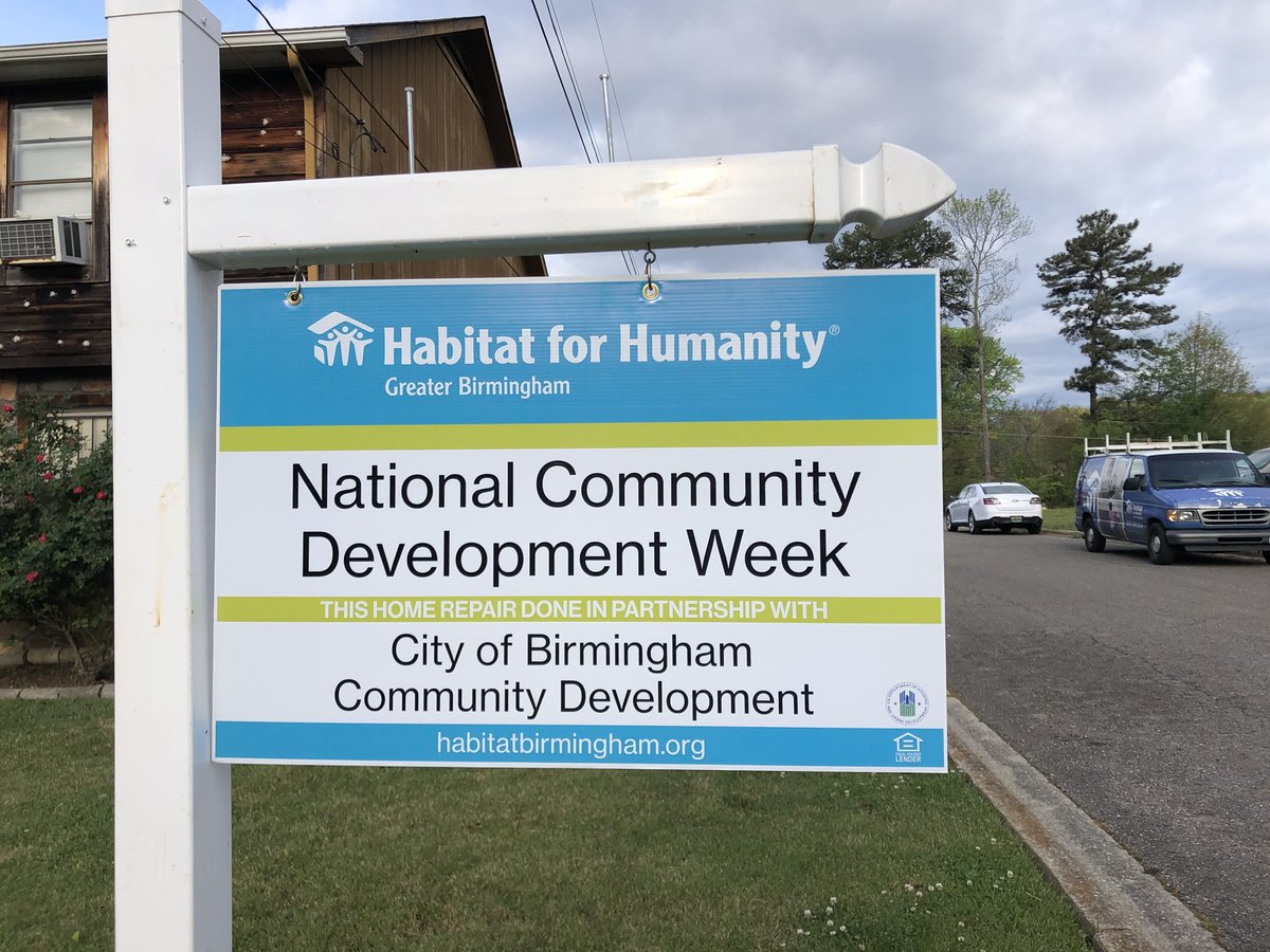 PNR1906's tweet photo. Kudos to City of Birmingham, Community Development staff for teaming up with the Greater Birmingham Habitat for Humanity to rehab a home for a great Birmingham family and Army Veteran https://t.co/Gi0mDmic8h