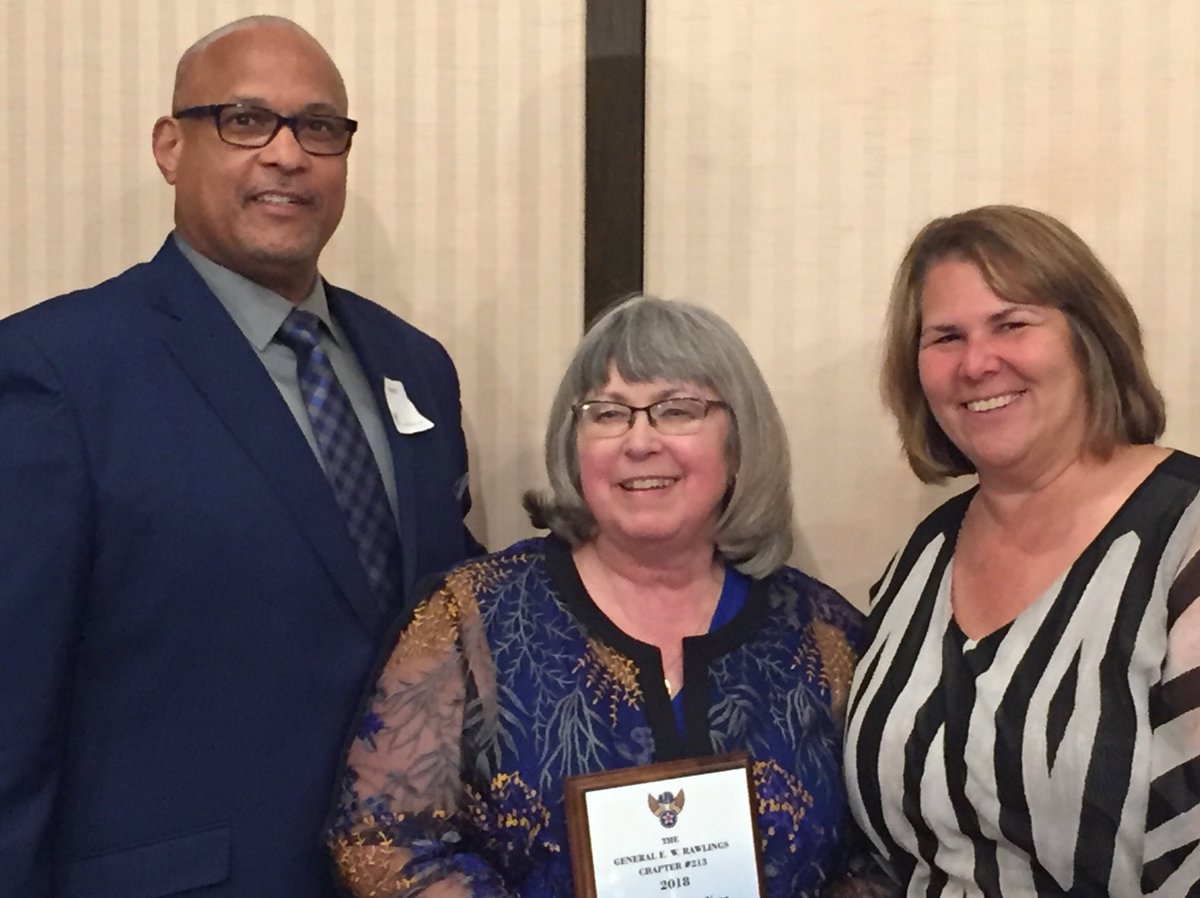 Mn Air Force Association Rawlings Chapter Teacher of the Year 2018- Farnsworth’s very own, Cindy Schreiber!