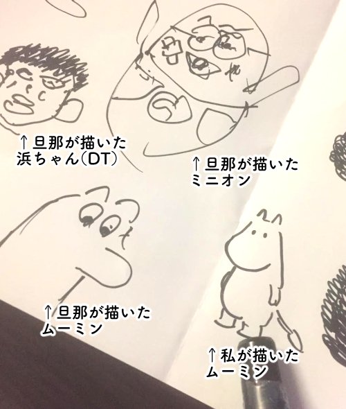 画力…たったの５か…ゴミめ…
＃私のおっとり旦那 