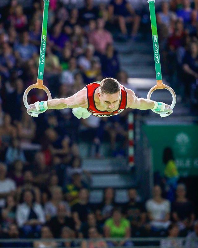 scottmorgan_'s tweet photo. Finals tomorrow! Can’t wait to get back out there for Canada 💪🏻
#gc2018 #teamcanada #rings #floor #commonwealth #games #gymnastics #olympian #finals #earnit #oneteam #onegoal #proud #canadian https://t.co/uH1thTwK78 https://t.co/GT96w3EqVj