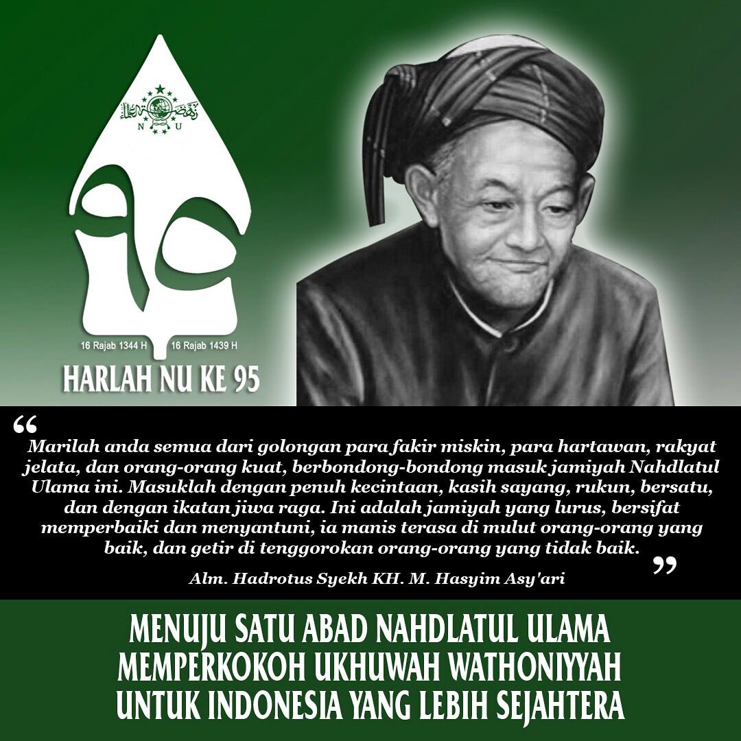 Nahdlatul Ulama On Twitter Simak Dawuh Hadratussyaikh KH Hasyim