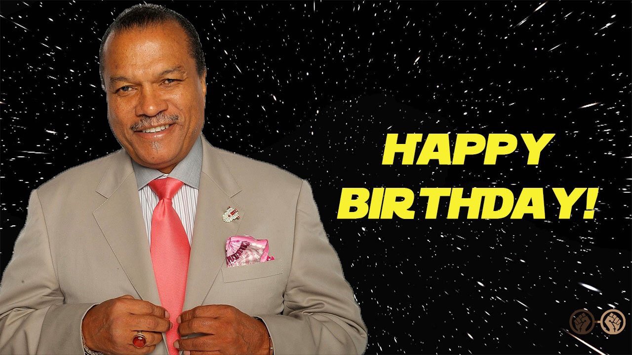 Happy Birthday, Billy Dee Williams! The legendary actor who gave us the iconic Lando Calrissian turns 81 today! 