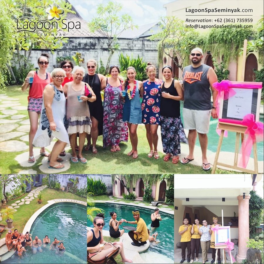 lagoon_spa's tweet photo. Unforgettable moment of Ms. Yasmin hens party with Lagoon Spa Seminyak, Bali https://t.co/GHUtAjZDdj 
.
.
#balispa #seminyakspa #hensspa #spabali #spaseminyak #bridespabali #travelspa #traveling #bali #seminyak #travels #balilife #lagoonspaseminyak #balievent #luxuryspabali #ttot https://t.co/vCOnhYTpUH