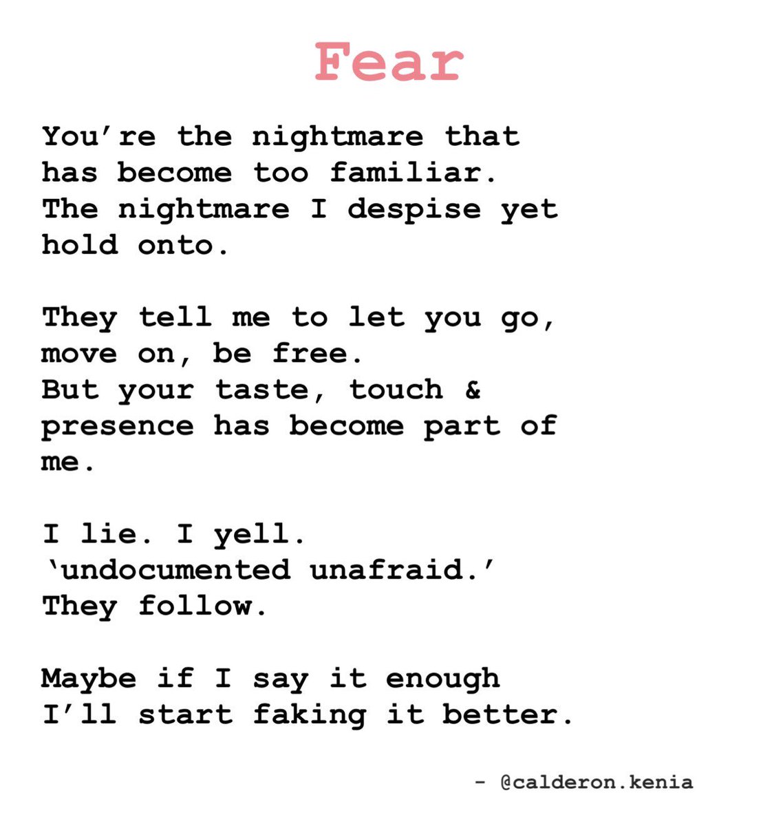 CoffeeWithKenia's tweet photo. My first poem. #NoSF481 https://t.co/oR3Dr5Cudb