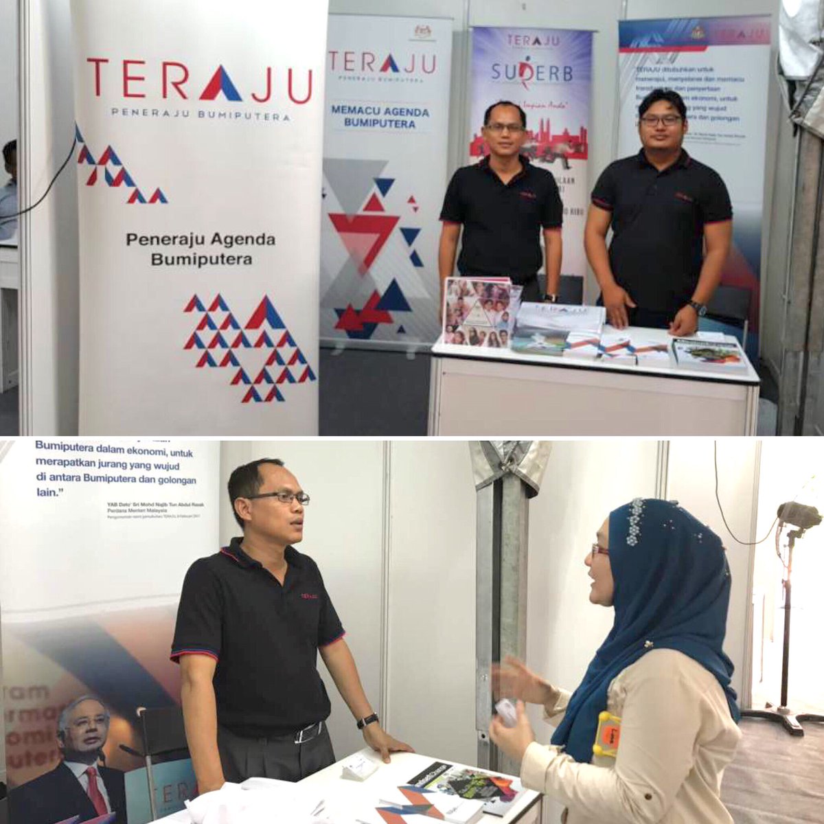 TERAJUofficial's tweet photo. Temui TERAJU di program Mini @bahtera2018 di UTC Kota Bharu, Kelantan. Hanya hari ini dan esok sahaja!
#bahtera2018 #usahawan #bumiputera https://t.co/5vZOF7Pb8K