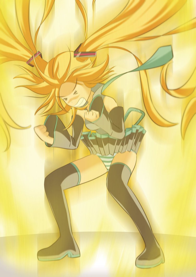 BlueSaiyanQueen's tweet photo. Super Saiyan!!! 👊
Miku Hatsune!!! 👀 https://t.co/FmPcpzPGuA