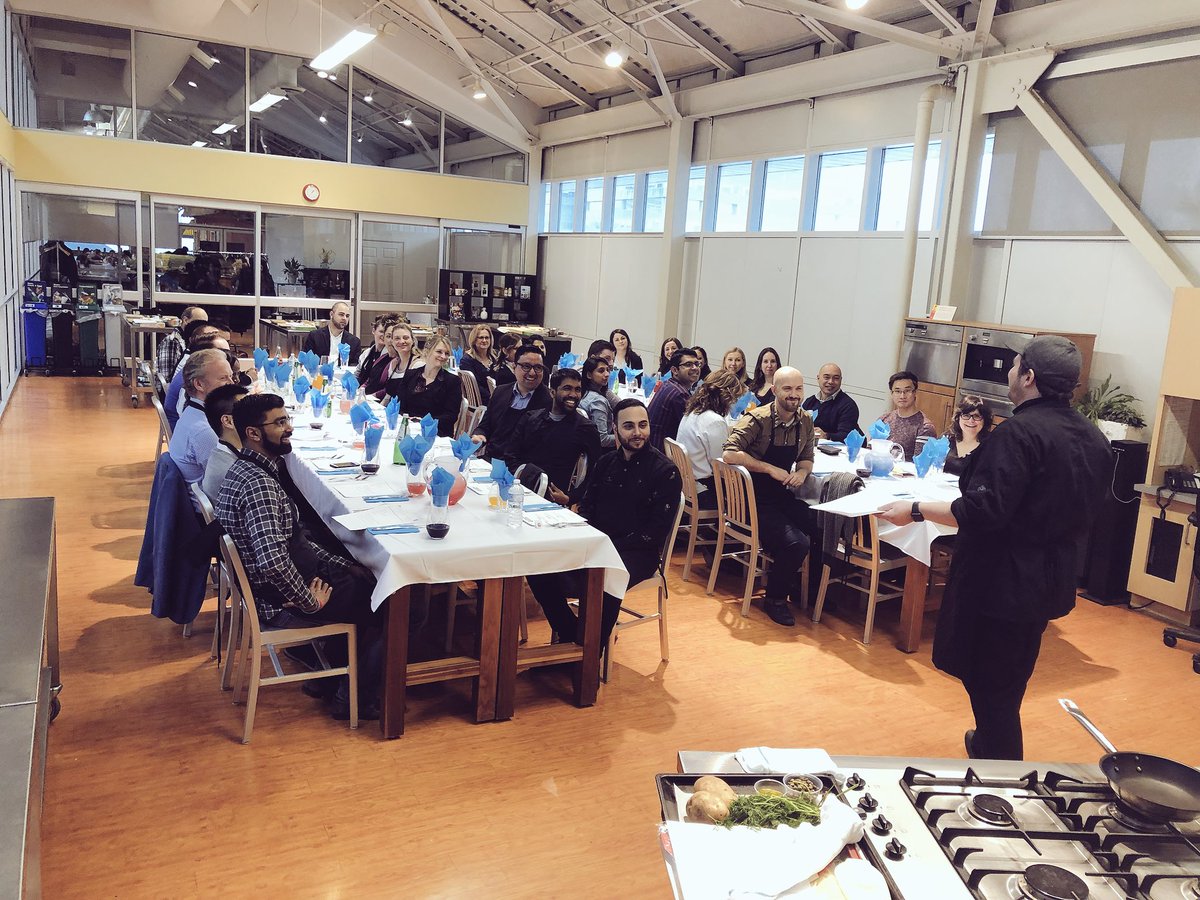 k_lively's tweet photo. Fantastic time - and even better meal cooked by the best team #chefsinthemaking #PLRocks https://t.co/tirAR8GNkc