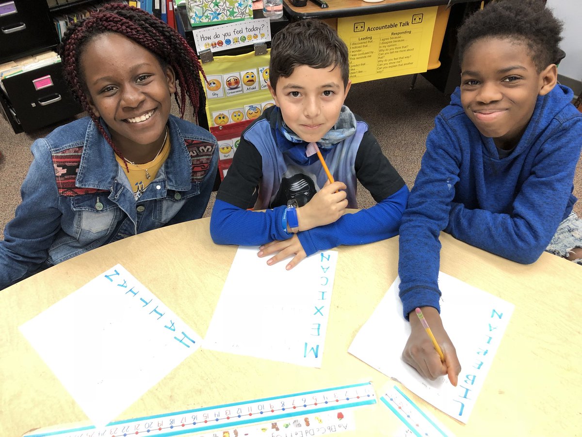 AmyOlesen_ELL's tweet photo. We worked on acrostic poems today. Students reflected on their heritage and we all learned a little bit more about each other. #sepPOD #seplearns #sepESOL https://t.co/lvYxHIUdon