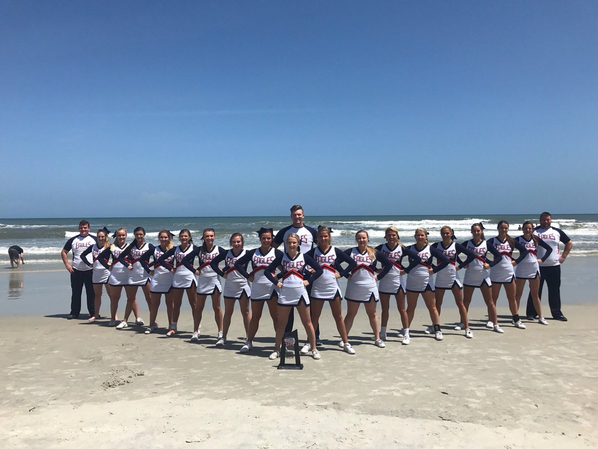 CNathletics's tweet photo. Congrats to the C-N Spirit Squads for their fourth place finish at nationals. https://t.co/G6cpt9TuXw