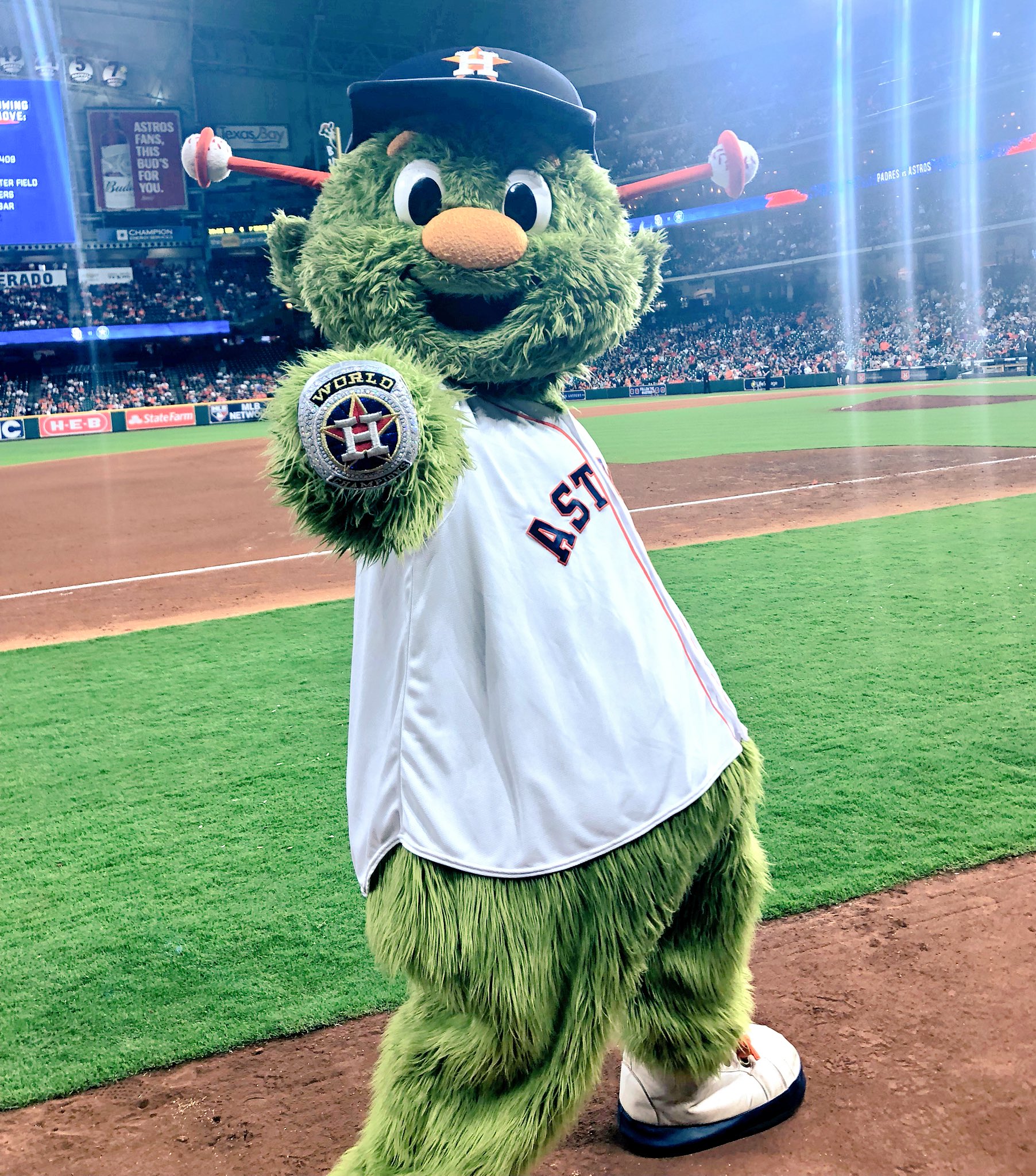 Houston Astros Mascot Orbit  Astros, Houston astros, Astros baseball